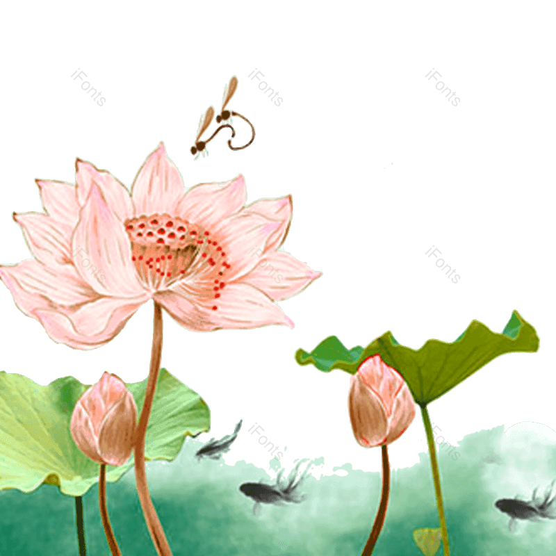 花卉图片,水彩元素,植物PNG,手绘免抠素材